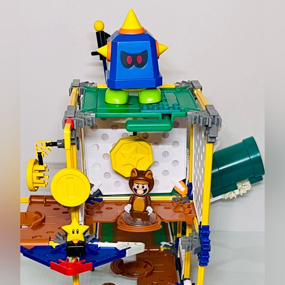 K'NEX Mario 3D Land Prongo Building Set+9 K'NEX Figures+Mario Kart+2 Plush - Picture 4 of 10